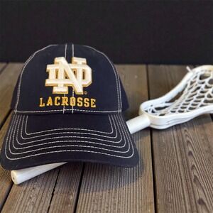 Notre Dame Fighting Irish Lacrosse Under Armour Adjustable Hat Authentic NWT